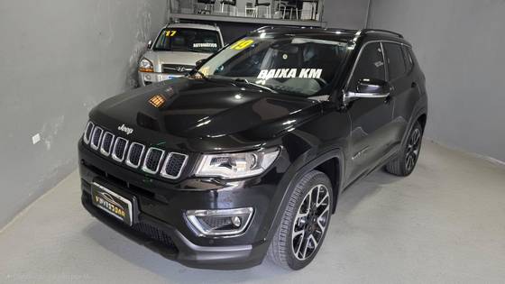 JEEP COMPASS 2.0 16V FLEX LIMITED AUTOMÁTICO JEEP COMPASS 2.0 16V FLEX LIMITED AUTOMÁTICO